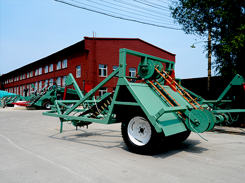 牽引式單行翻麻機